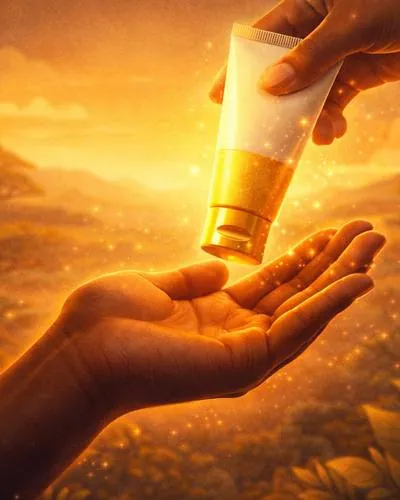 Minhwa Beauty Korean sunscreen in your hands - direct to consumer