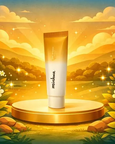 Minhwa Beauty tinted sunscreen product SPF 50+ PA++++